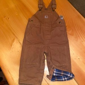 insulated carhartt bibs, 12M